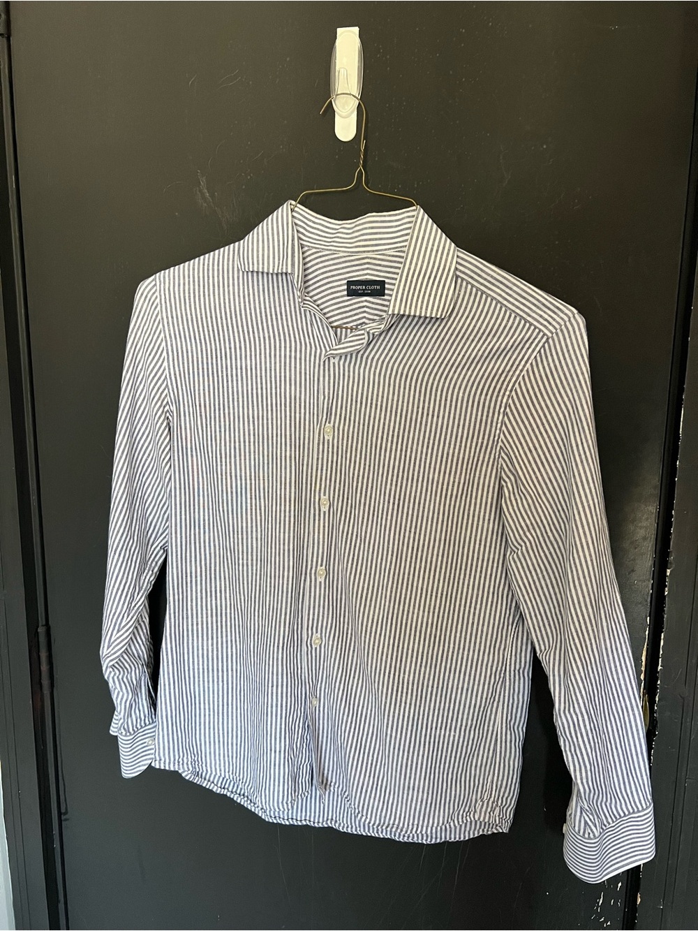 Proper Cloth Linen Cotton Blend Shirt